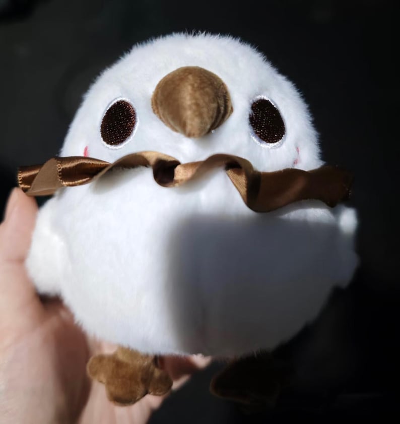 Love and Deepspace Sylus doll mephisto doll Grumpy Crow plush 12cm Backpack accessories ita bag Zayne snowman Xavier bunbun Rafayel fish White