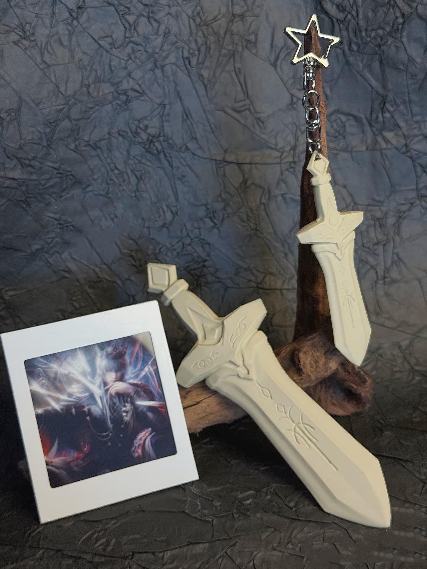 Love and Deepspace Xavier King of Darknight 3D Imitation Wooden