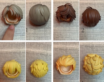 Nendoroid Hair Nendoroid Custom Hair Change Color obitsu11 1/12 BJD