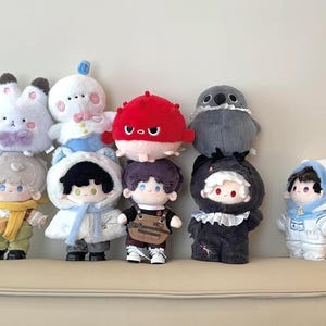 Peluche Love and Deepspace 20 cm Peluche Sylus Peluche Xavier Zayne Rafayel Caleb