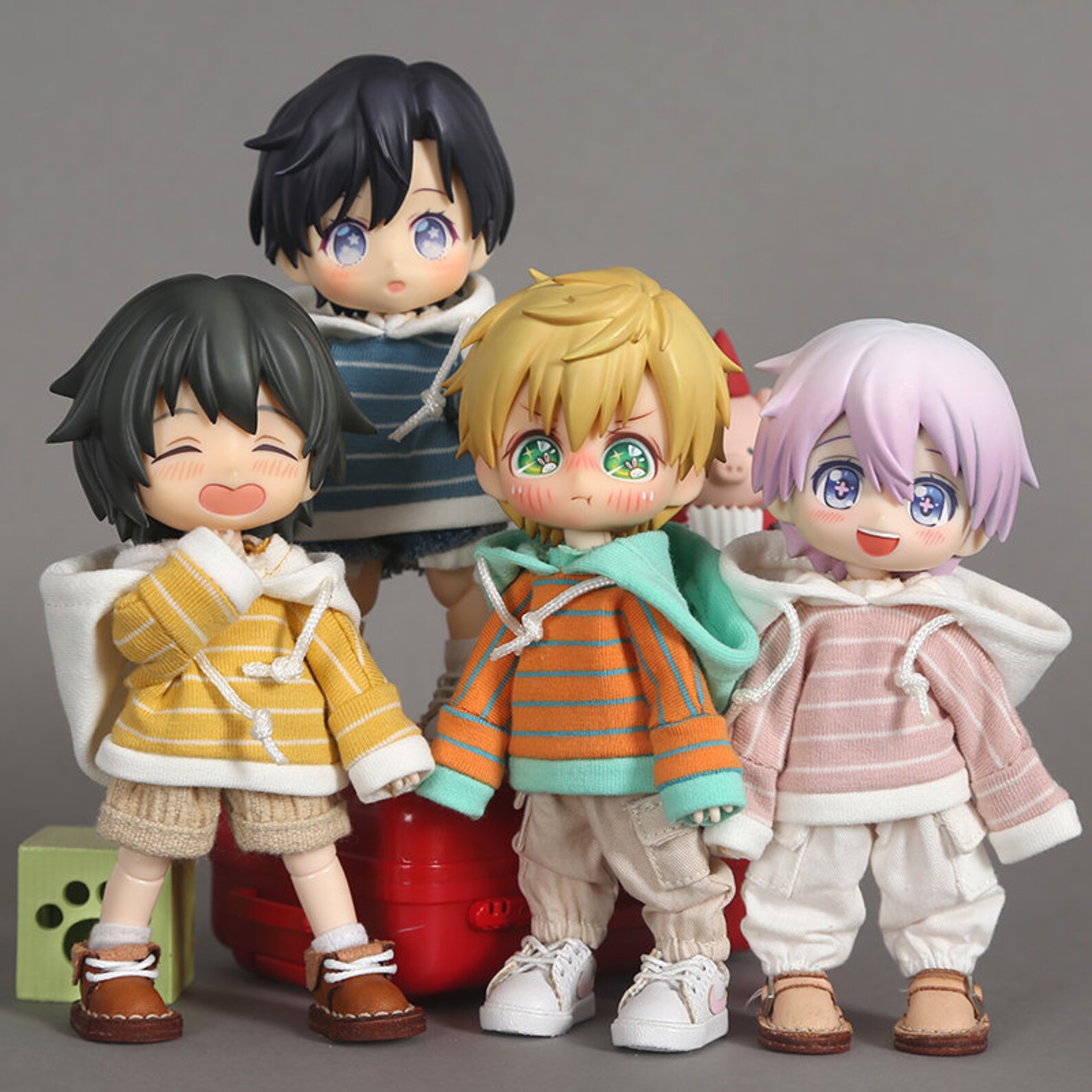 Nendoroid clothes Obitsu11 clothes striped Tshirt dolls Etsy