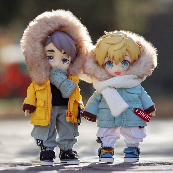 Nendoroid Clothes Obitsu11 Clothes Down Jacket Cotton Coat Hooded 