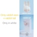 UFdoll body 1/12 BJD body Body for Nendoroid for obitsu11 body monster body Rabbit ears + tail