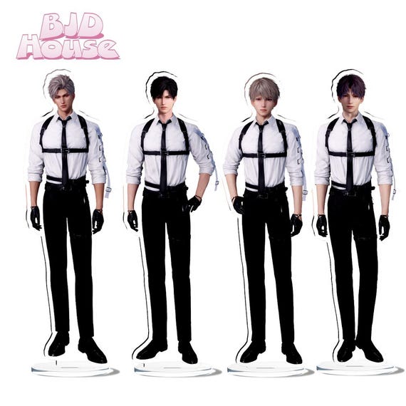 Love and Deepspace Acrylic Standee Xavier  Zayne  Rafayel Sylus Acrylic Standee セイヤ、レイ、ホムラ、シン、심성훈、이서언、기욱、진운 Can be customized 10cm 20cm