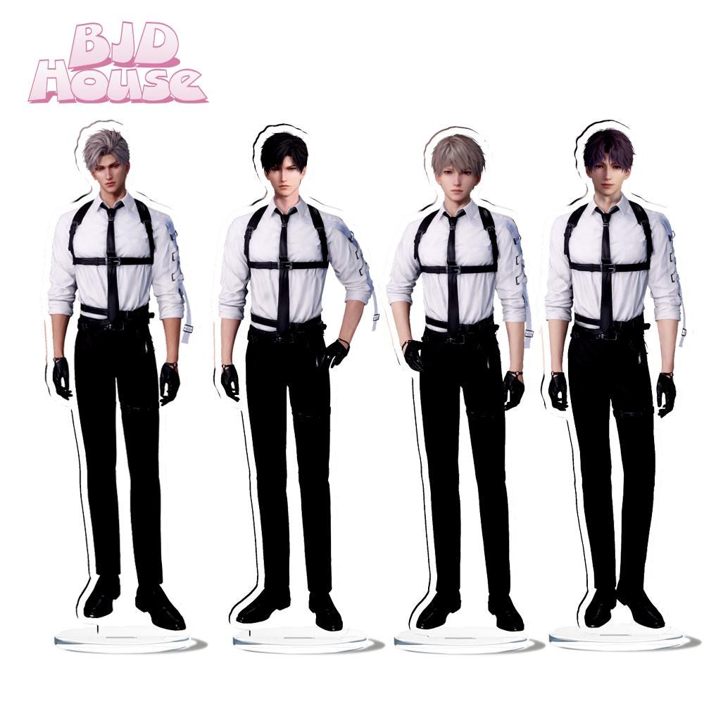 Love and Deepspace Acrylic Standee Xavier Zayne Rafayel Sylus