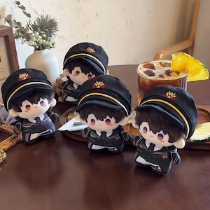 ラブ・アンド・ディープスペース・ケイレブ 10 cm ぬいぐるみハンドメイド人形 プリント人形 ケイレブ・ファースペース艦隊大佐/ケイレブ DAA 戦闘機パイロット
