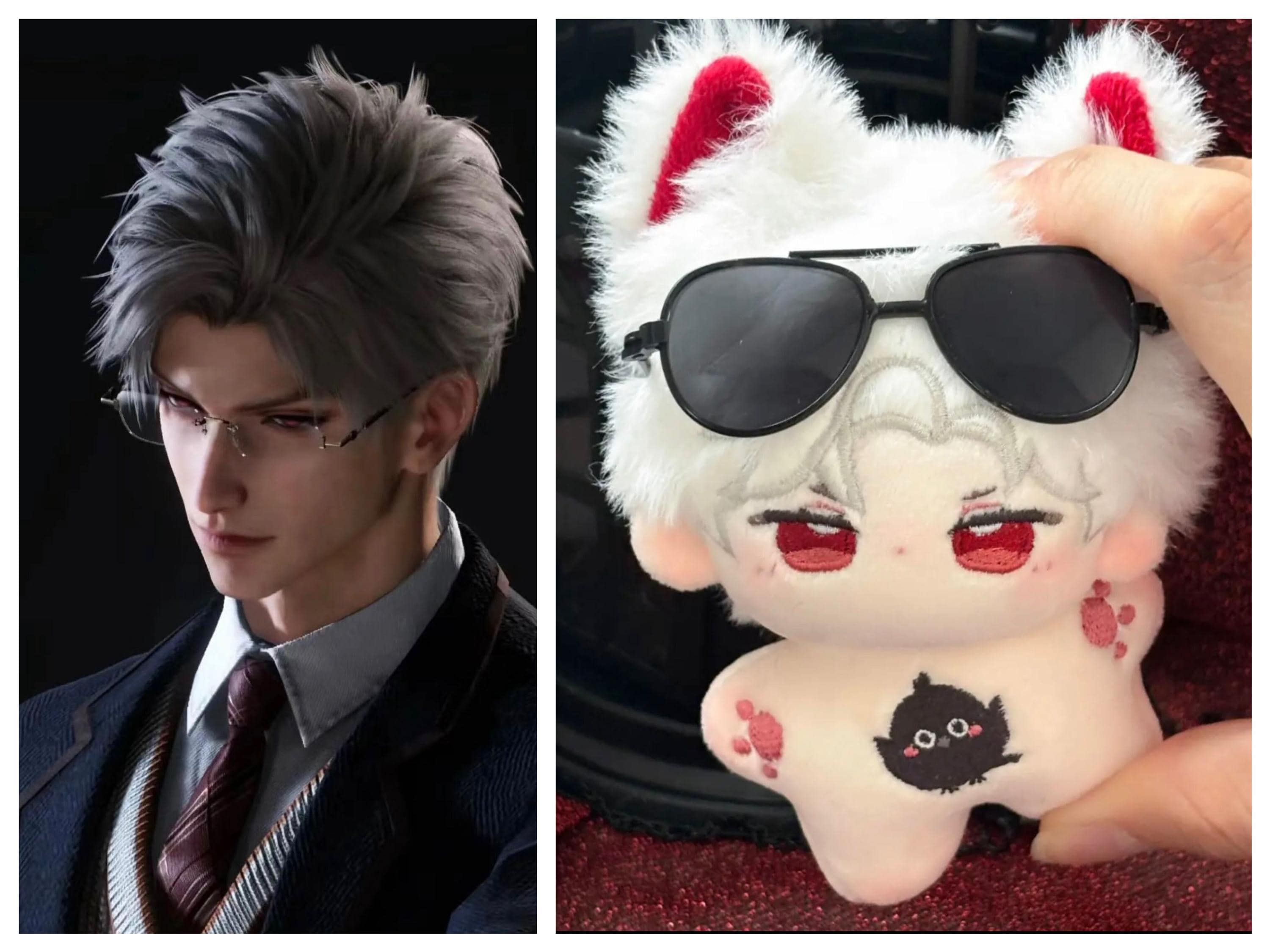 Love and Deepspace Sylus 10cm Plush Handmade Doll シン、진운 Doll