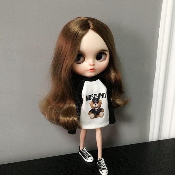 Mu eca Blythe Ropa cerveza de moda camiseta blythe azone ob24 ob27