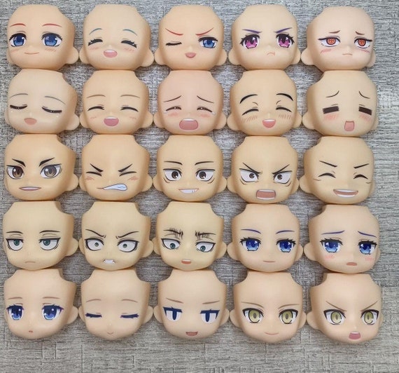 ねんどろいど 交換用フェイス 青目 笑顔 - Etsy 日本