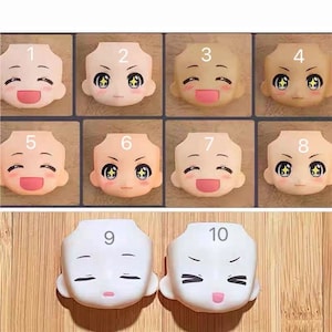 Nendoroid face plates star eye special face