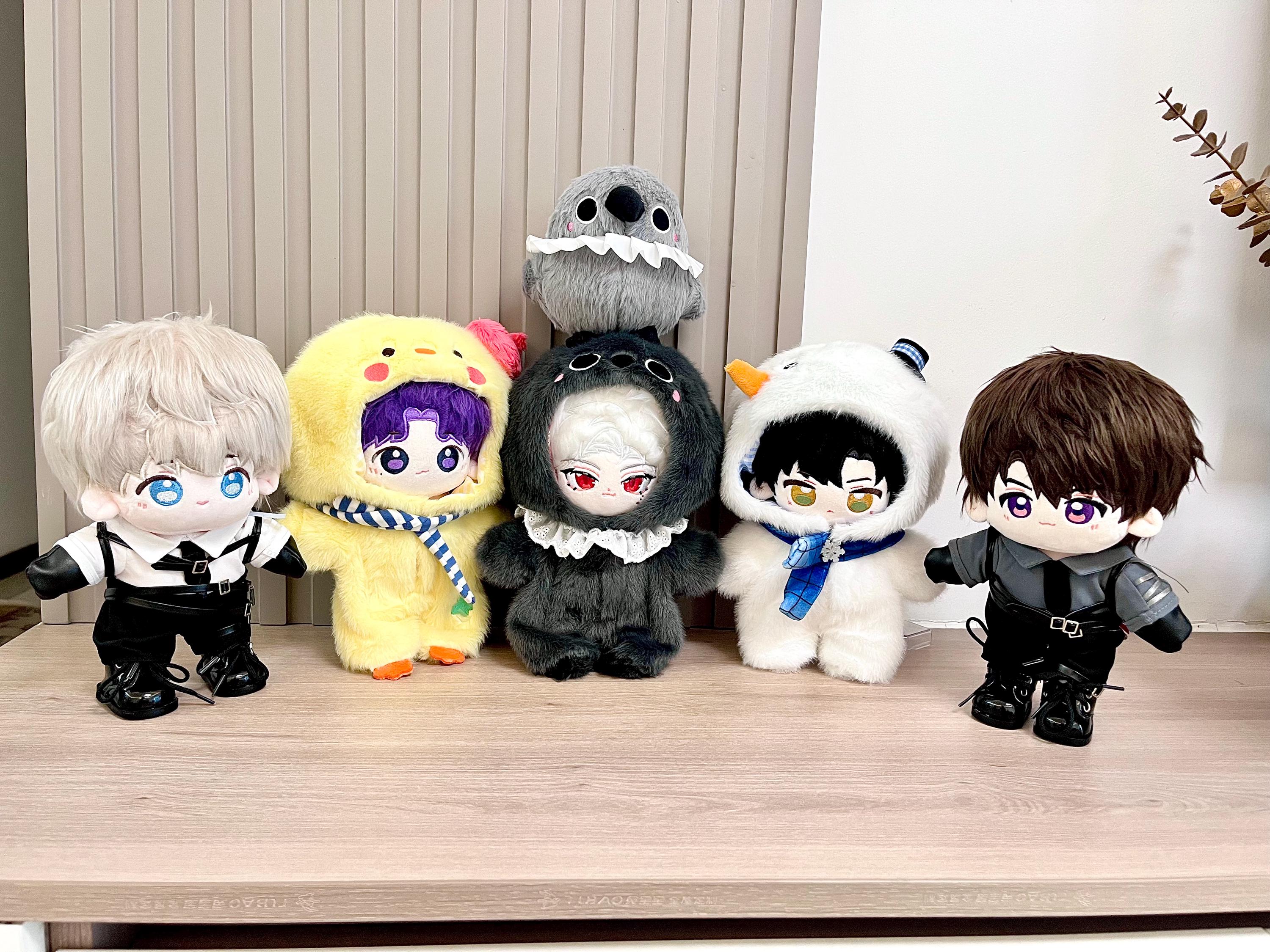 Love and Deepspace 20cm Plush Doll Sylus Plush Doll Xavier Zayne