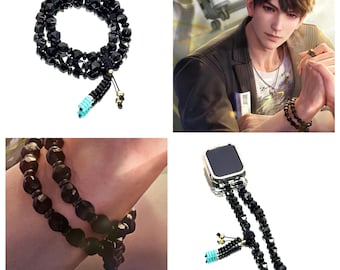 Pulsera personalizada de Caleb Love and Deepspace para Apple Watch, pulsera de Caleb para iWatch DIY