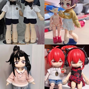 UFdoll body 1/12 BJD body Body for Nendoroid for obitsu11 body monster body image 5