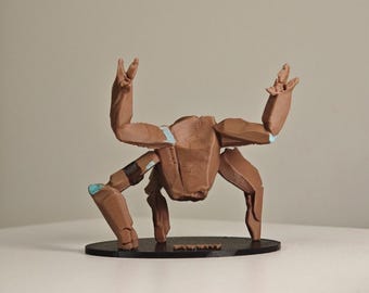 Figura Rocky Desk Buddy Project Hail Mary – Compañero alienígena de ciencia ficción, juguete de escritorio impreso en 3D y pintado a mano