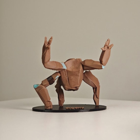 Rocky Desk Buddy Figurine Project Hail Mary – Sci Fi Alien Companion, 3D Printed Desk Toy hand painted