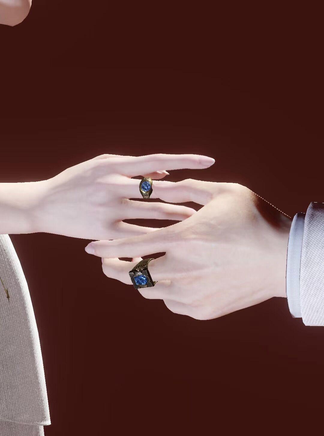 Love and Deepspace Ring Accessories Xavier Couple Rings Zayne