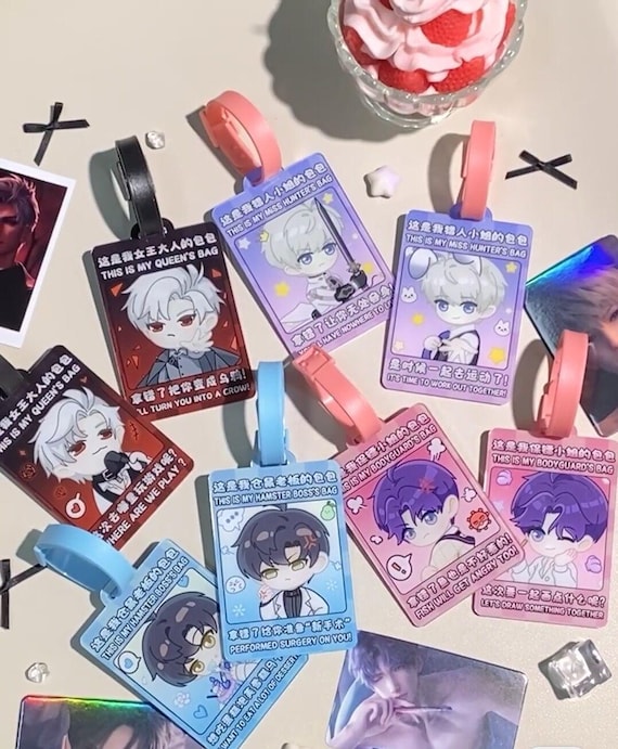 Love and Deepspace Gift Luggage Tags Xavier Bag Pendant Zayne