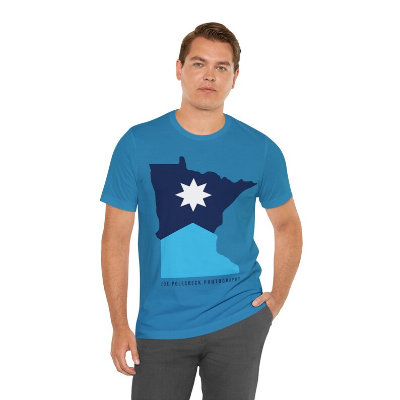 Joe Polecheck Photography 2024 Minnesota State Flag Tshirt Etsy