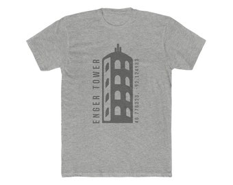 Joe Polecheck Photography - Enger Tower Men's Cotton Crew Tee