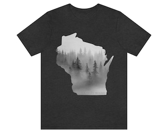 Joe Polecheck Photography - "Through The Trees" T-Shirt (Wisconsin)
