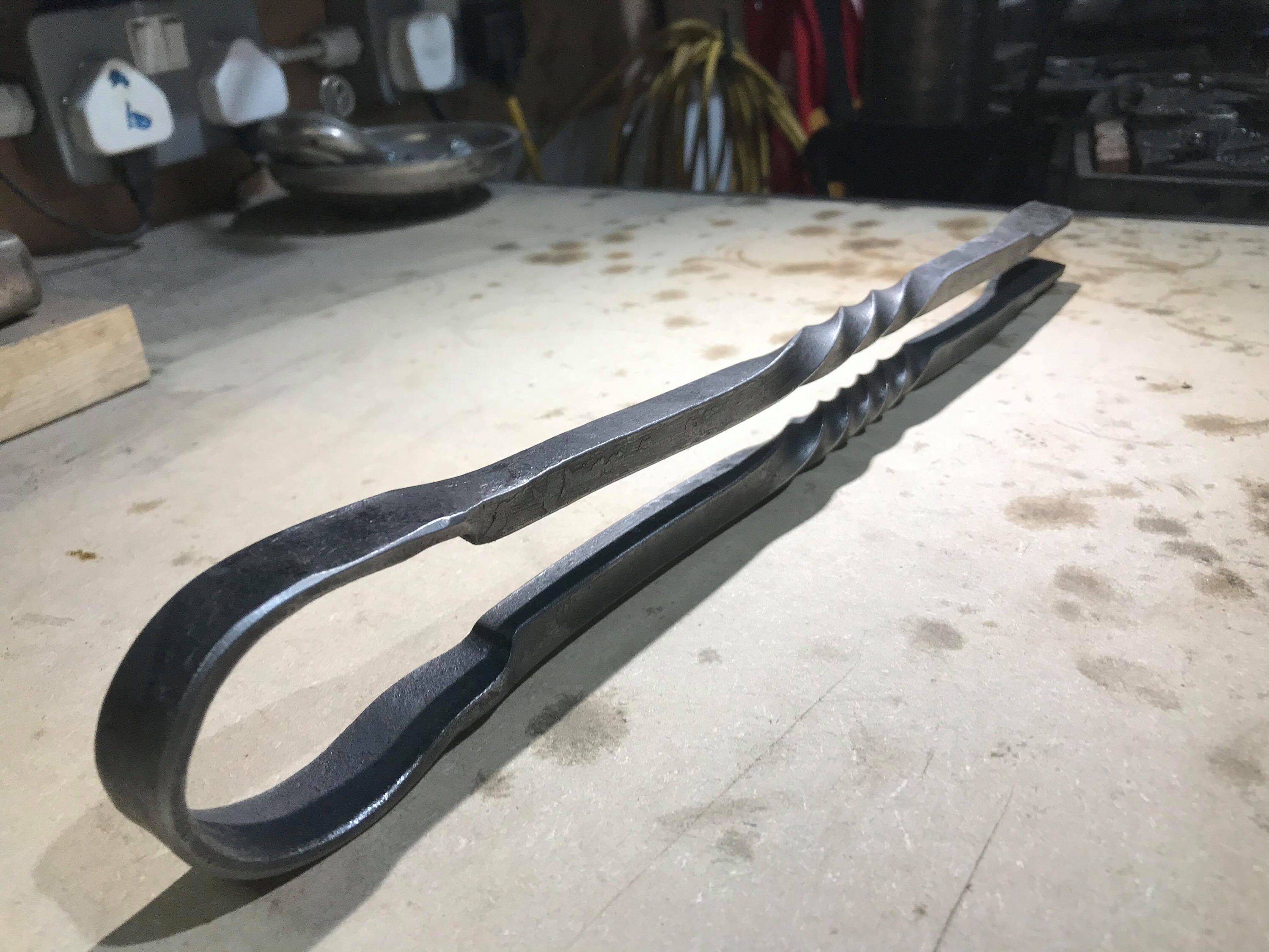 Hand Coal Tongs Etsy