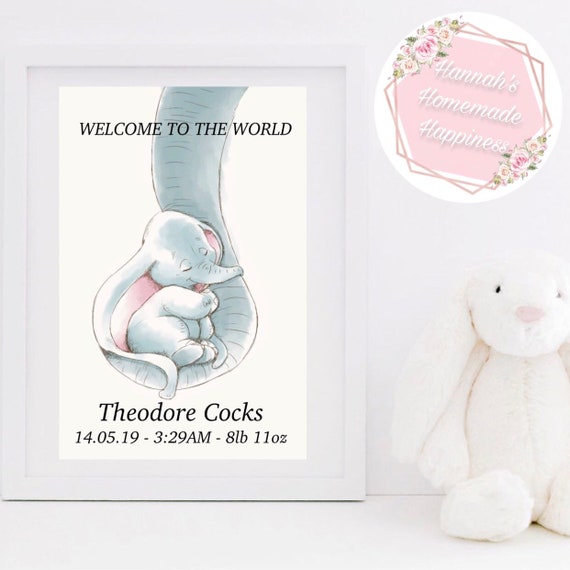 personalised dumbo teddy