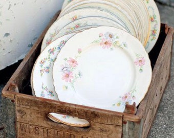 Mix and Match Vintage China - Wedding Reception Dishes - Bulk Vintage Plates - Vintage Party Decor and Supplies