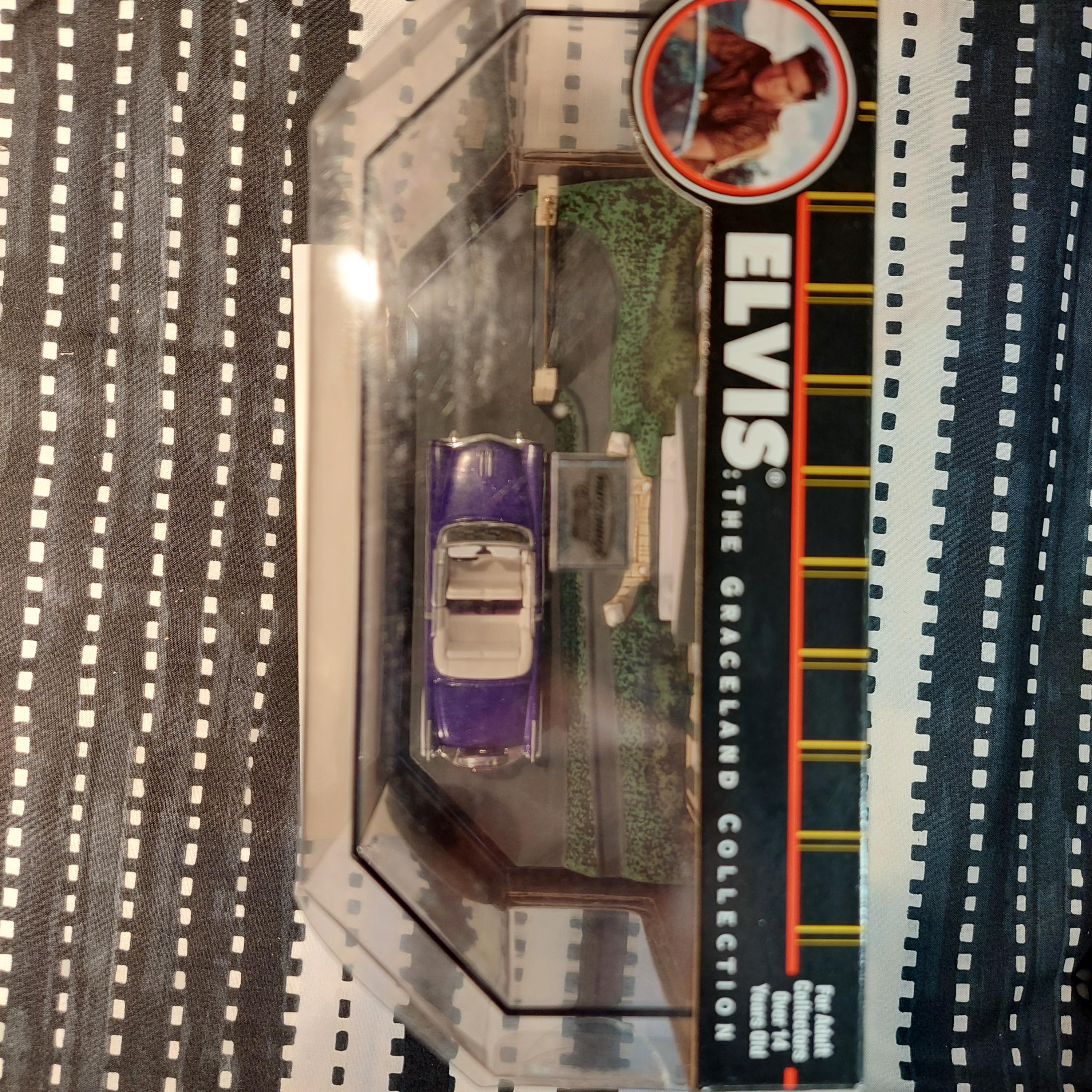 Elvis Presley Purple Cadillac Eldorado Biarritz Matchbox Graceland