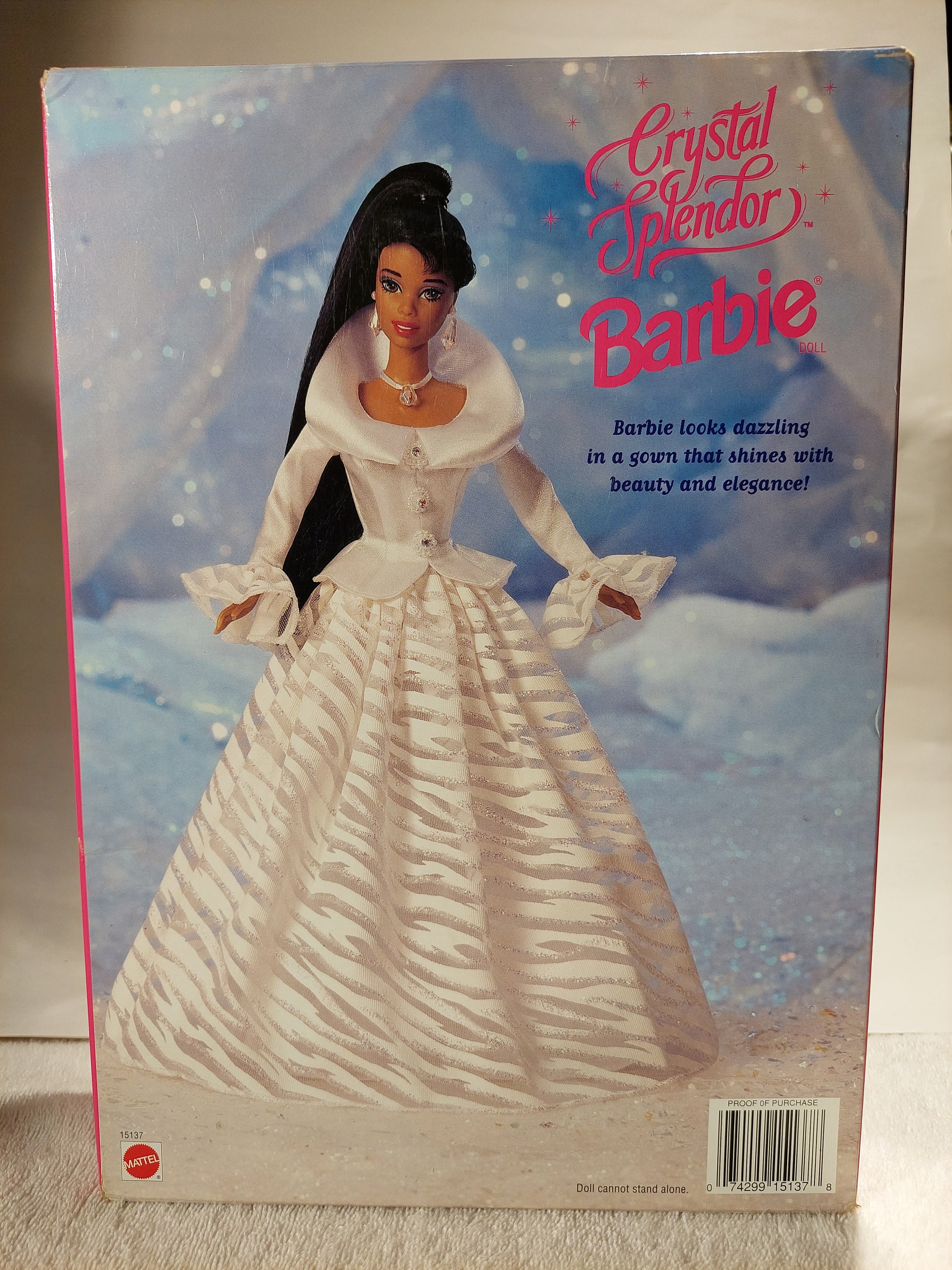 Crystal Splendor Barbie NRFB Mattel # 15137 - Etsy