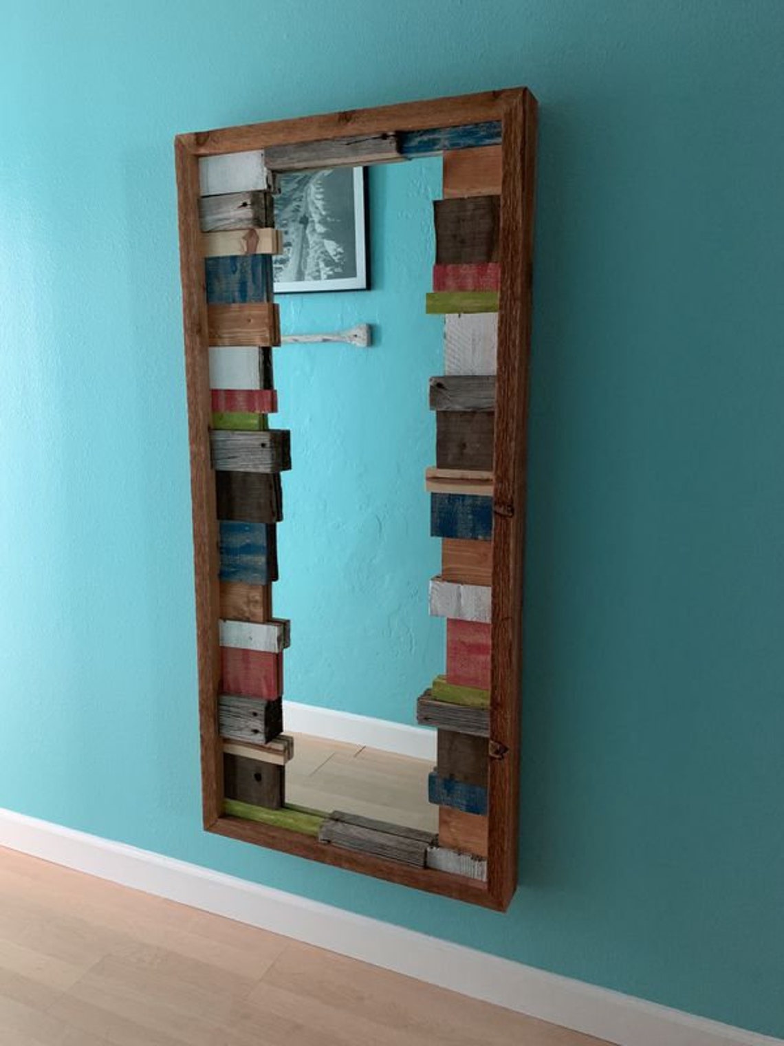 Custom Reclaimed Full Length Mirror Etsy