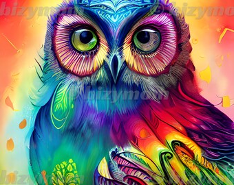 The Colorful Owl