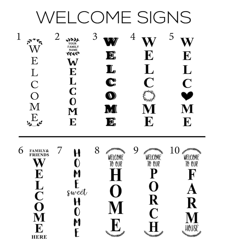 Signs Decal Free Shipping Etsy