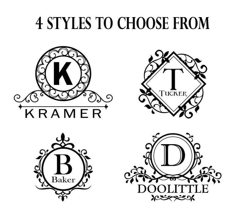 Front Door Monograms Free Shipping Etsy