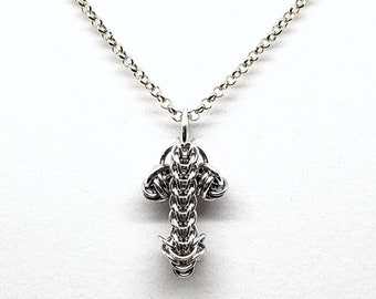 Chainmaille Pendant Tutorial: 4 Sizes (Digital Download)