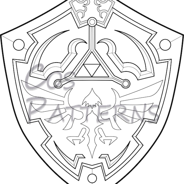 Hylian Shield - Etsy