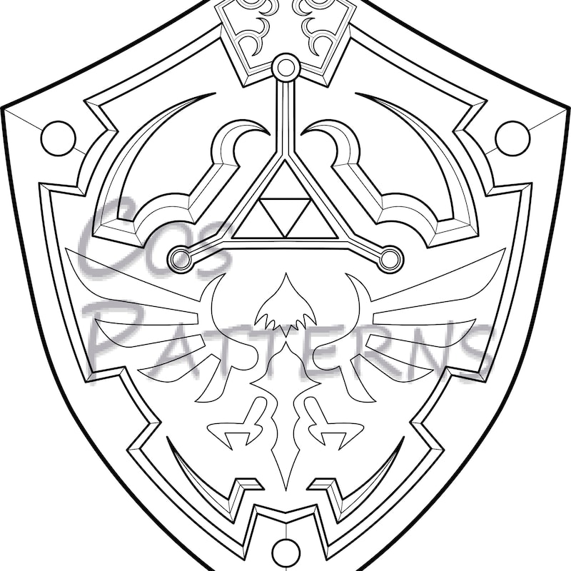 Hylian Shield - Etsy