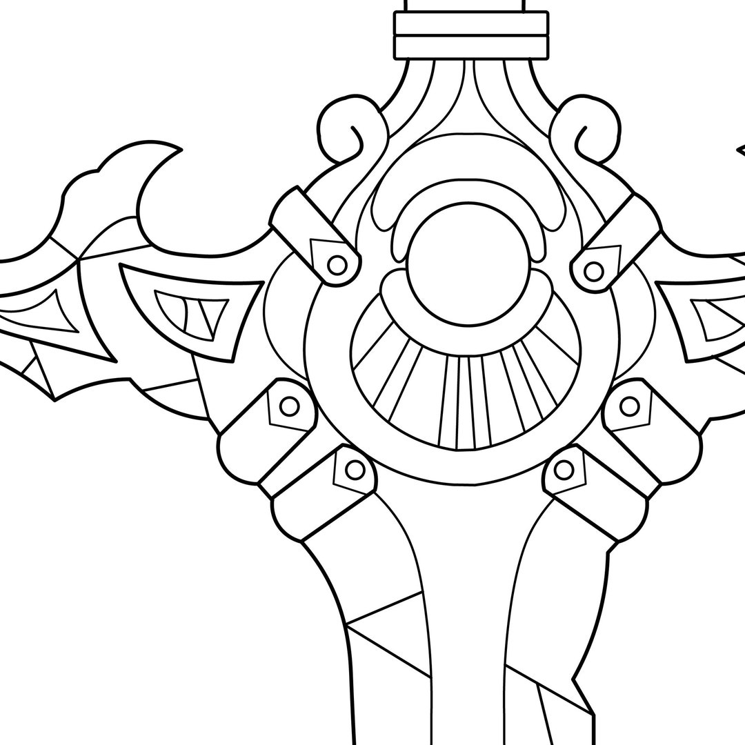 Byleth Male And Female Sword Cosplay Pattern Fire Emblem Etsy