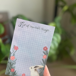 List of Impossible Things | To-do List | Alice in Wonderland Collection