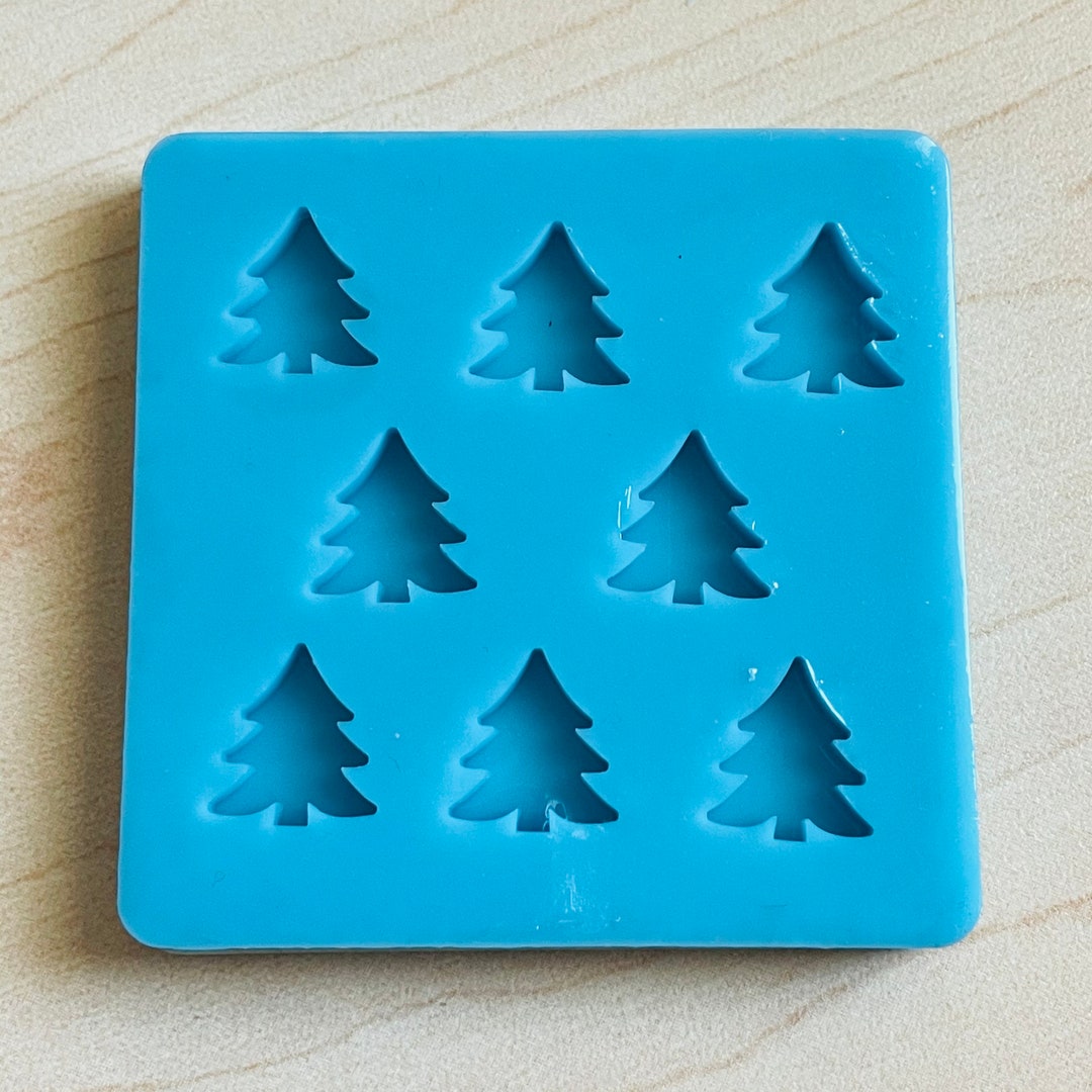 Christmas Tree Earring Mold 15mm Earring Stud Mold Mold for Epoxy Resin