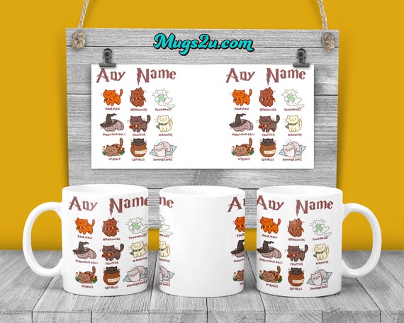 Potter Cats Cute Harry Pawter Kitten Gift For Her Coffee Mug 11oz Potter Cats Cute Harry Pawter Kitten Gift For Her Coffee Mug 11oz