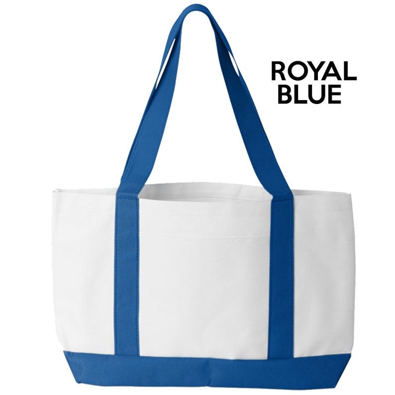 Personalized Nurse Tote with pocket New York Nurse Large Tote Bag with FREE SHIPPING Choose from 5 colors Present for Nurse Canvas Tote