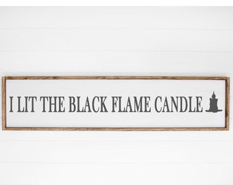 Halloween SVG, Welcome Sign SVG, Fall SVG, Hocus Pocus, Witch, Home Decor, Farmhouse, Rustic, Black Flame Candle, Silhouette Cricut Cut File