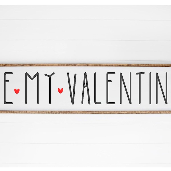 Be My Valentine SVG, Valentines Day SVG, February 14th SVG, Cupid, Be Mine, Home Decor, Farmhouse, Kids Primitive Silhouette Cricut Cut File
