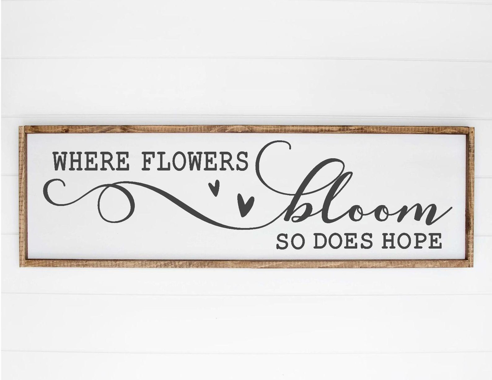 Where Flowers Bloom so Does Hope SVG Spring SVG Garden SVG Etsy
