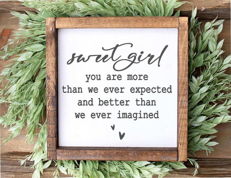 Download Farmhouse Inspirational Quote Svg New Baby Silhouette Cricut Cut File Baby Girl Nursery Svg Kids Room Sweet Girl Quote Svg Home Decor Stencils Visual Arts 330 Co Il
