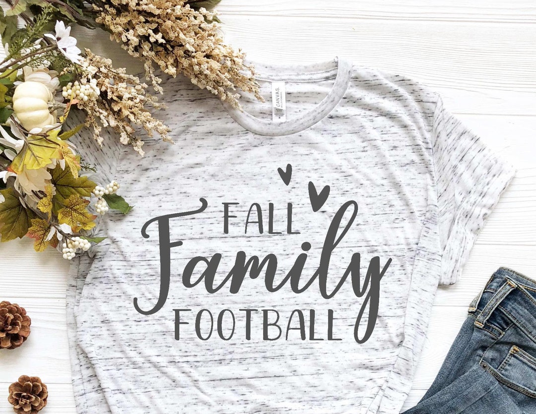 Fall Family and Football SVG Fall SVG Football SVG Family - Etsy