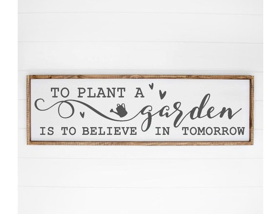 Download Home Decor Gardening Svg To Plant A Garden Is To Believe In Tomorrow Svg Farmhouse Silhouette Cricut Cut File Spring Svg Flowers Bloom Craft Supplies Tools Visual Arts Vadel Com