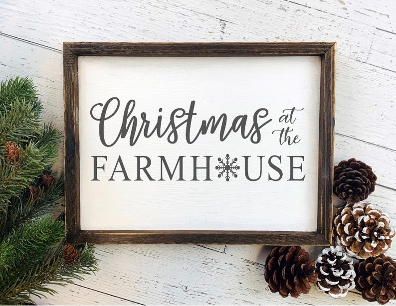 Download Farmhouse Christmas SVG Christmas Sign Farm Rustic Kitchen ...