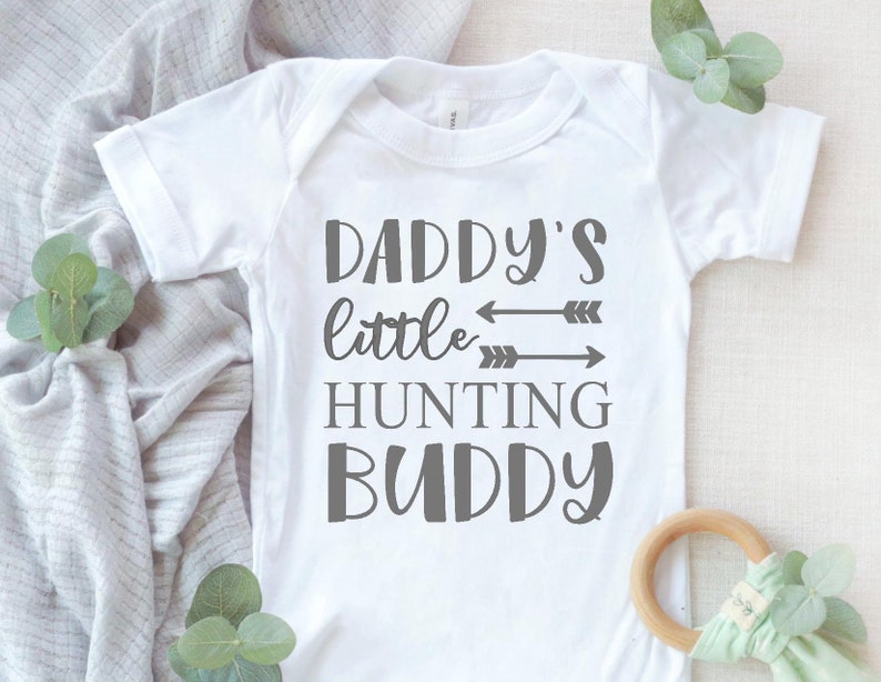 Download Papi's Little Hunting Buddy SVG Baby Boy SVG Newborn | Etsy