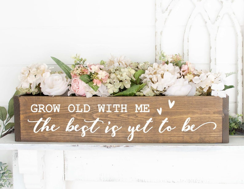 Grow Old With Me The Best shipfree Is To Home Wedding unisex Yet Si SVG Be